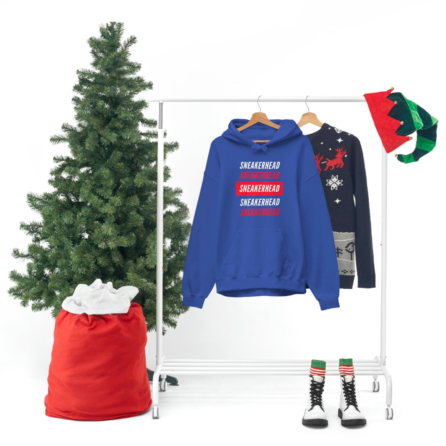 Sneaker Head Hooded Sweatshirt