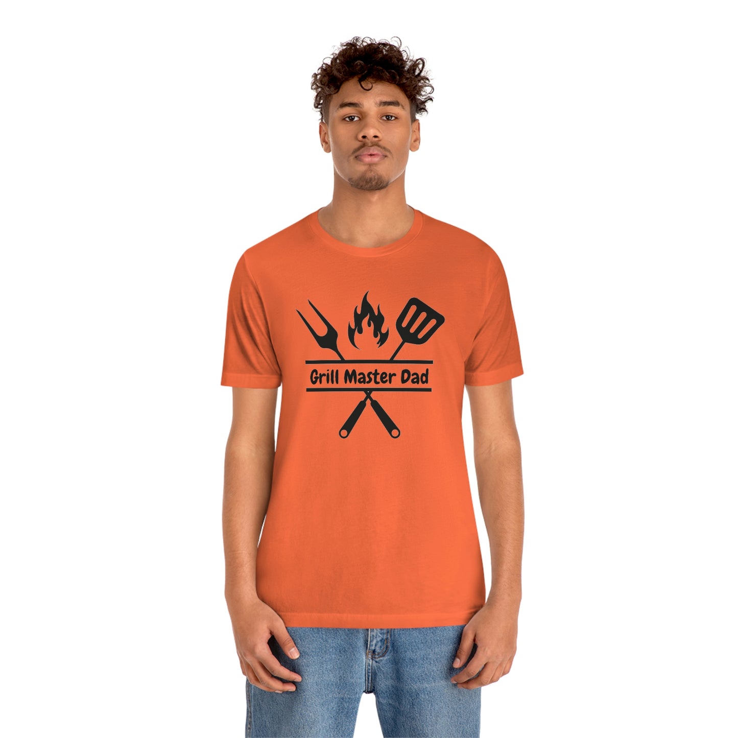 Grill Master Dad Unisex Jersey Short Sleeve Tee