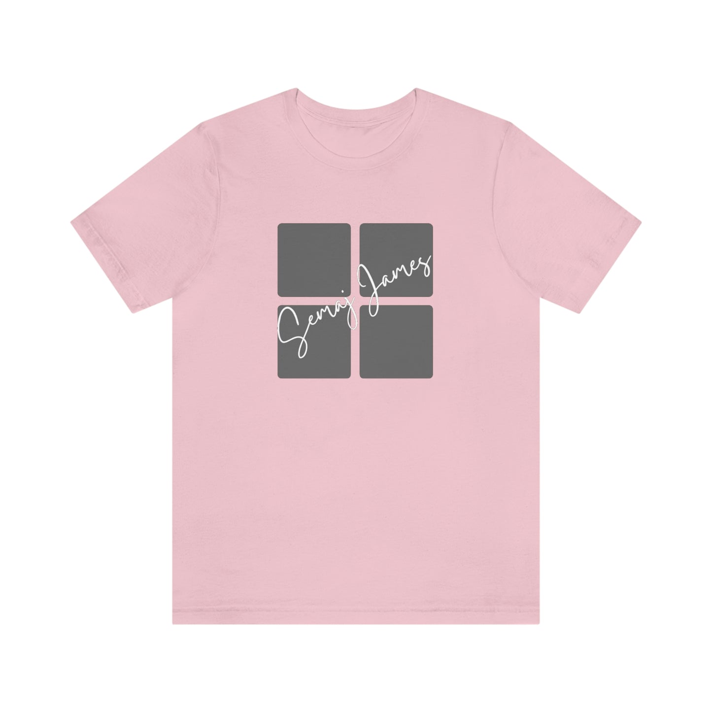 Broken Square Semaj James Unisex Short Sleeve Tee