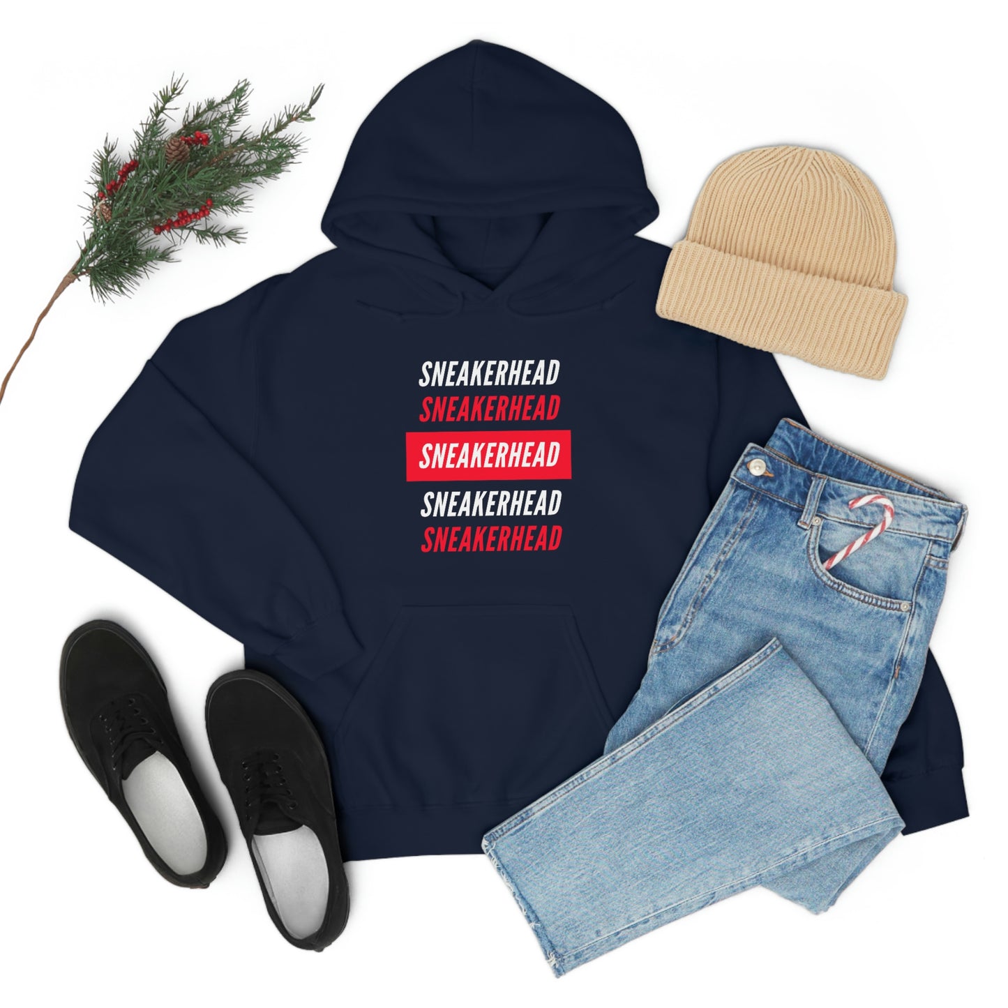 Sneaker Head Hooded Sweatshirt