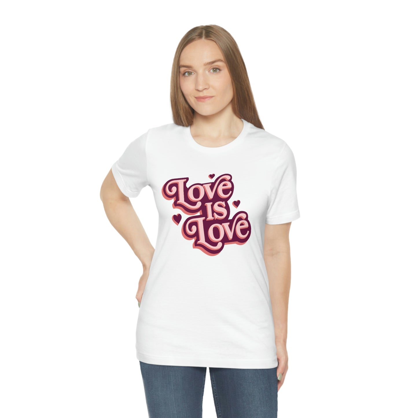 Love is Love Unisex Jersey Short Sleeve Tee