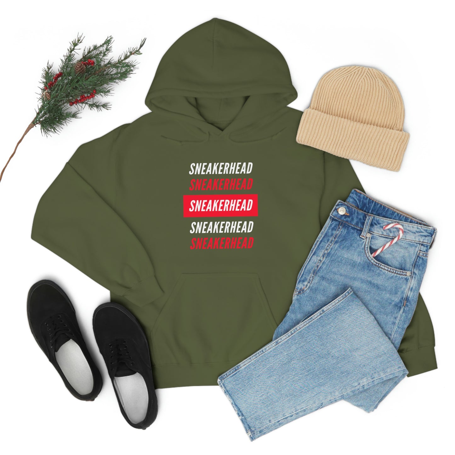 Sneaker Head Hooded Sweatshirt