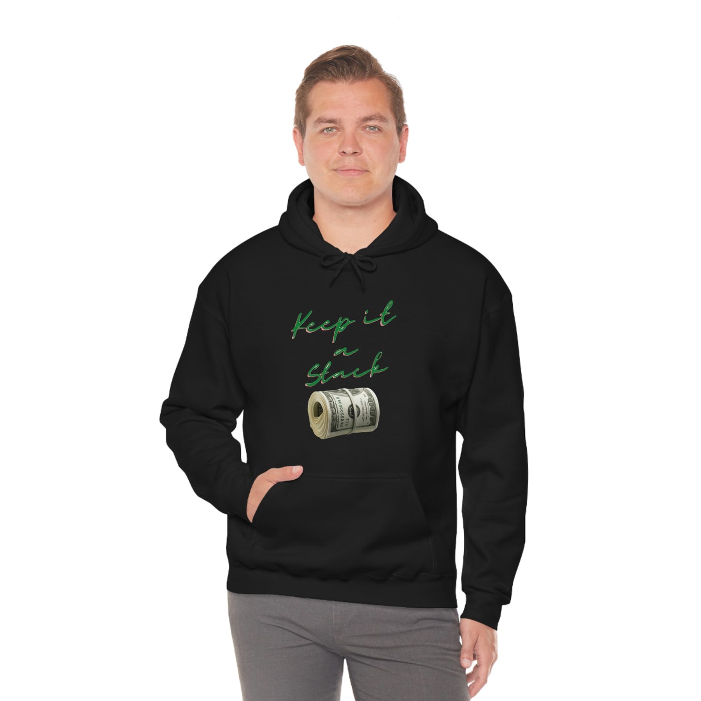Keep It A Stack Unisex Heavy Blend™ Hooded Sweatshirt