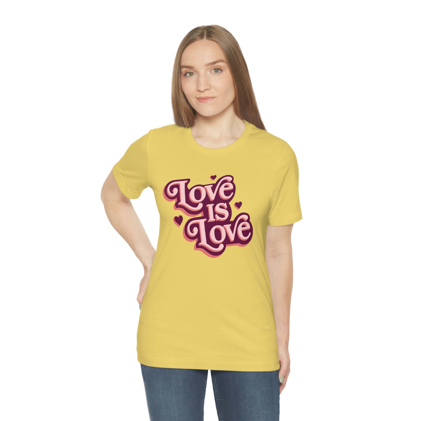 Love is Love Unisex Jersey Short Sleeve Tee