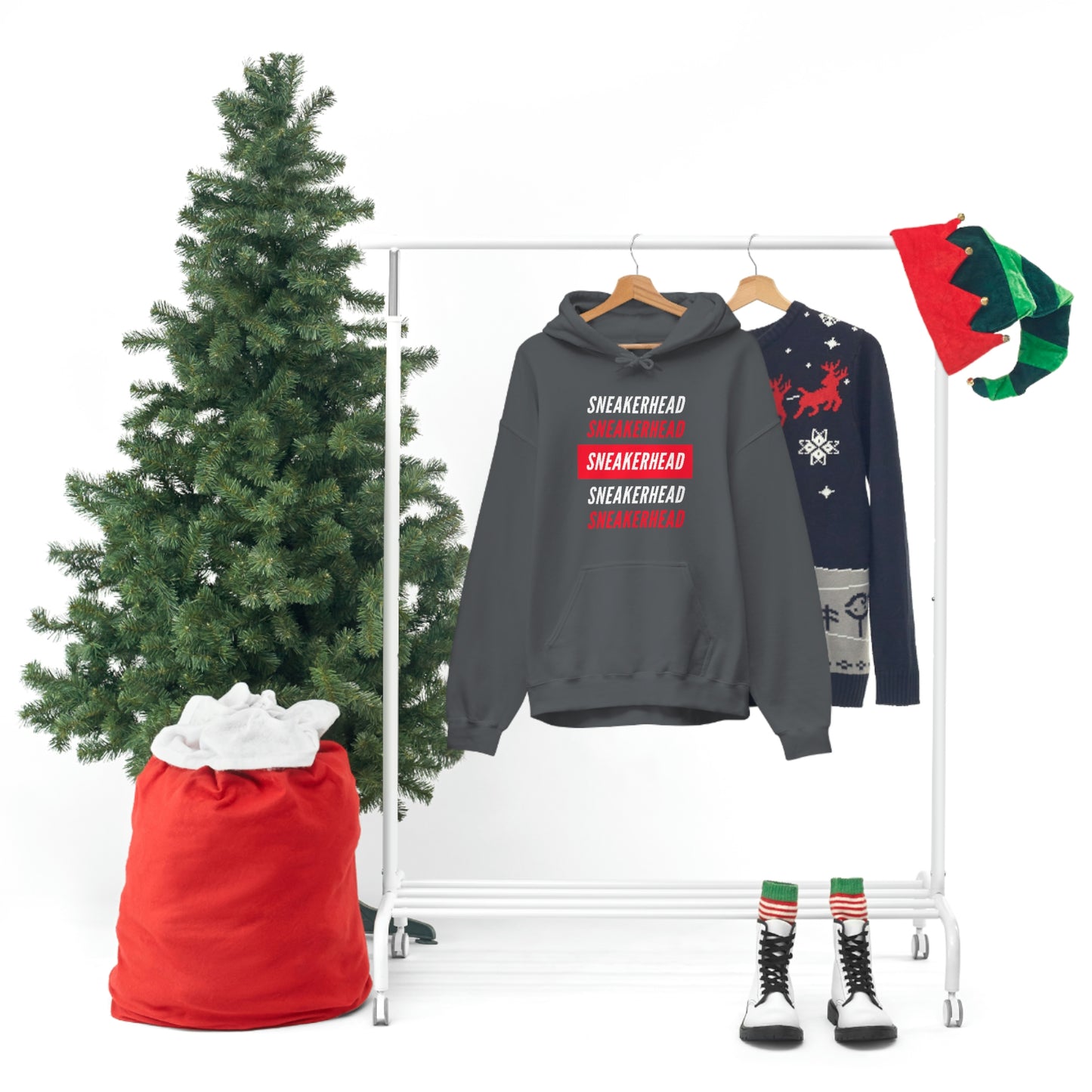 Sneaker Head Hooded Sweatshirt
