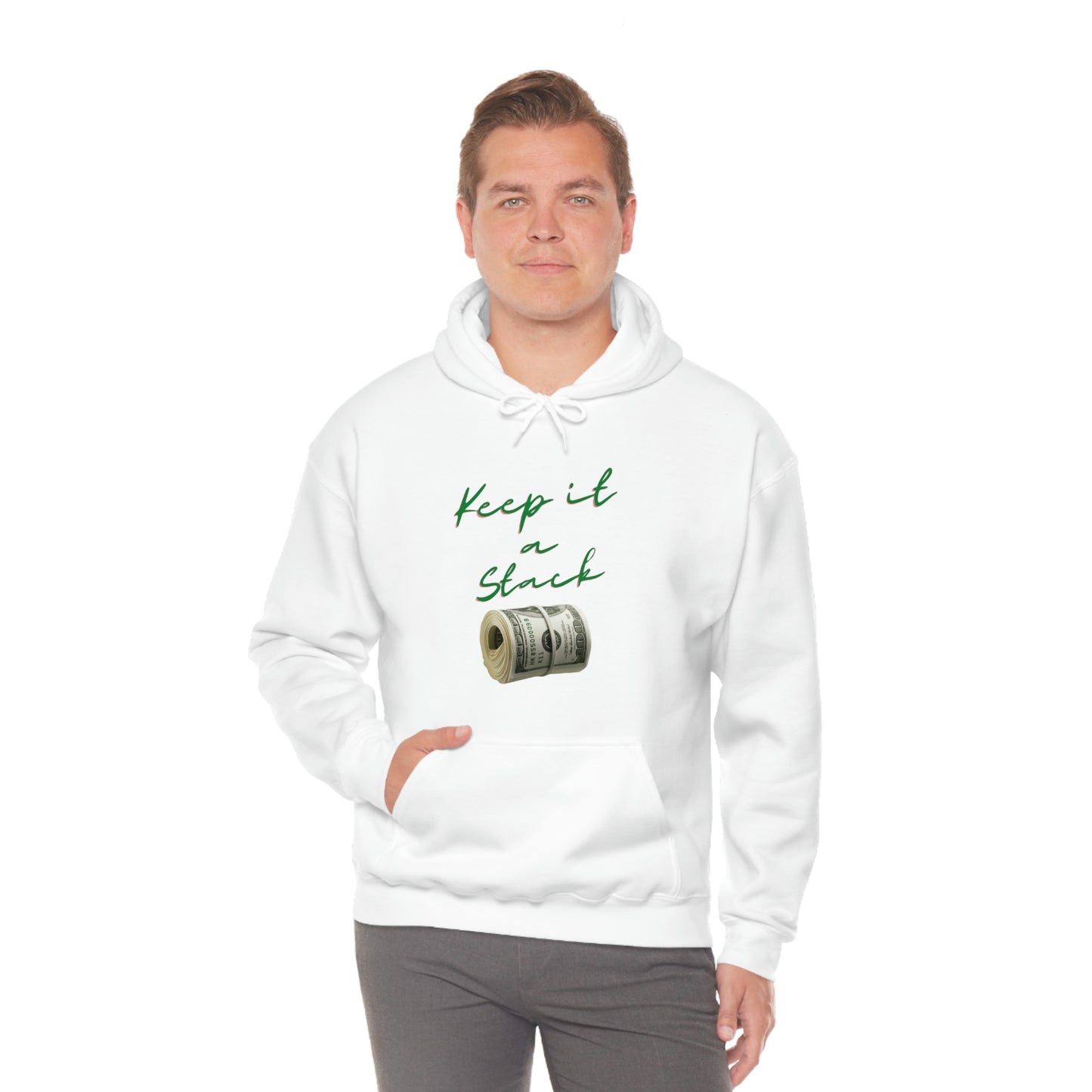 Keep It A Stack Unisex Heavy Blend™ Hooded Sweatshirt