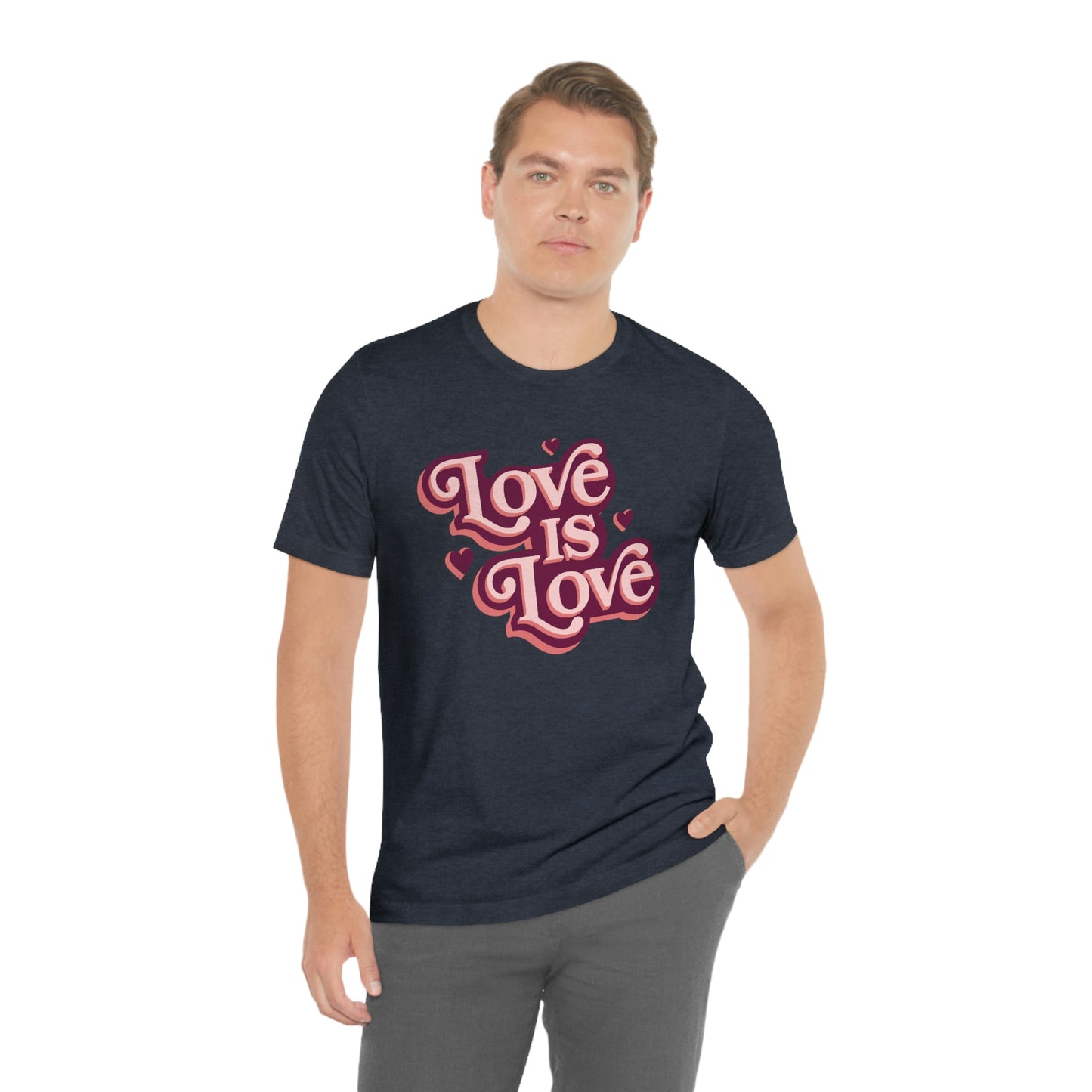 Love is Love Unisex Jersey Short Sleeve Tee