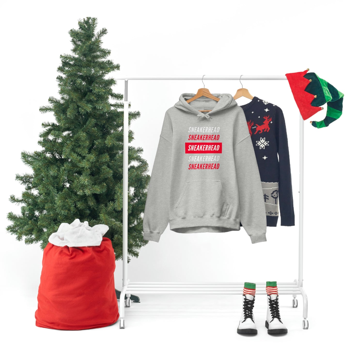 Sneaker Head Hooded Sweatshirt