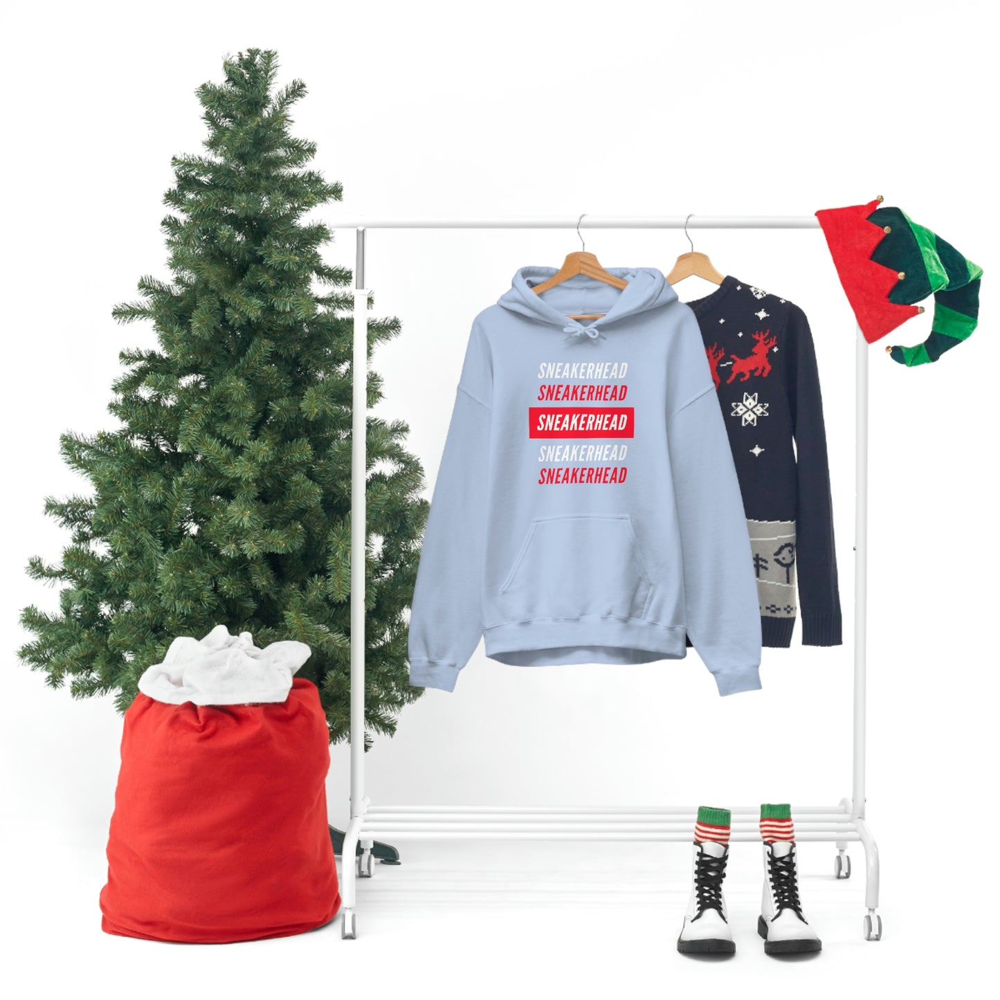 Sneaker Head Hooded Sweatshirt