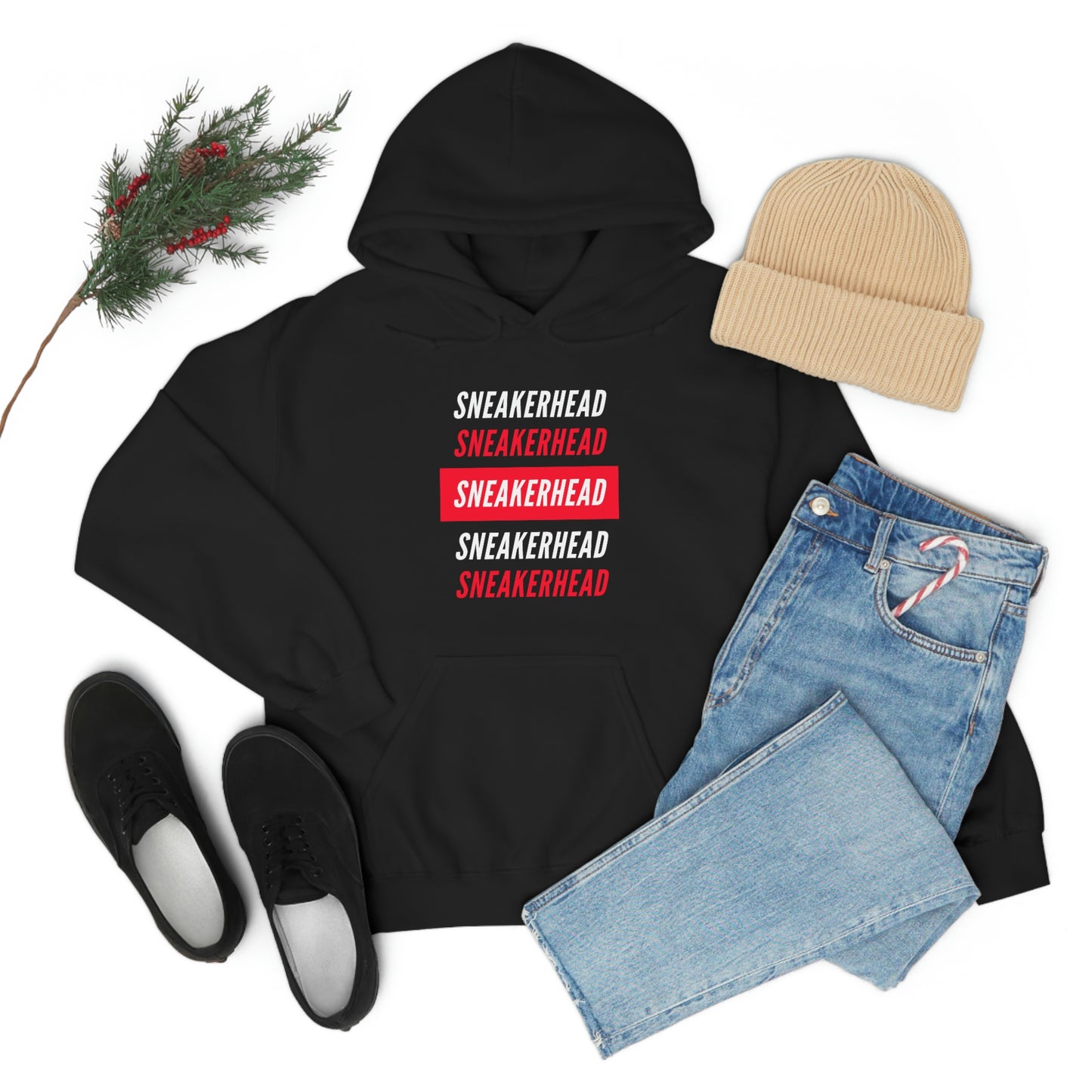 Sneaker Head Hooded Sweatshirt