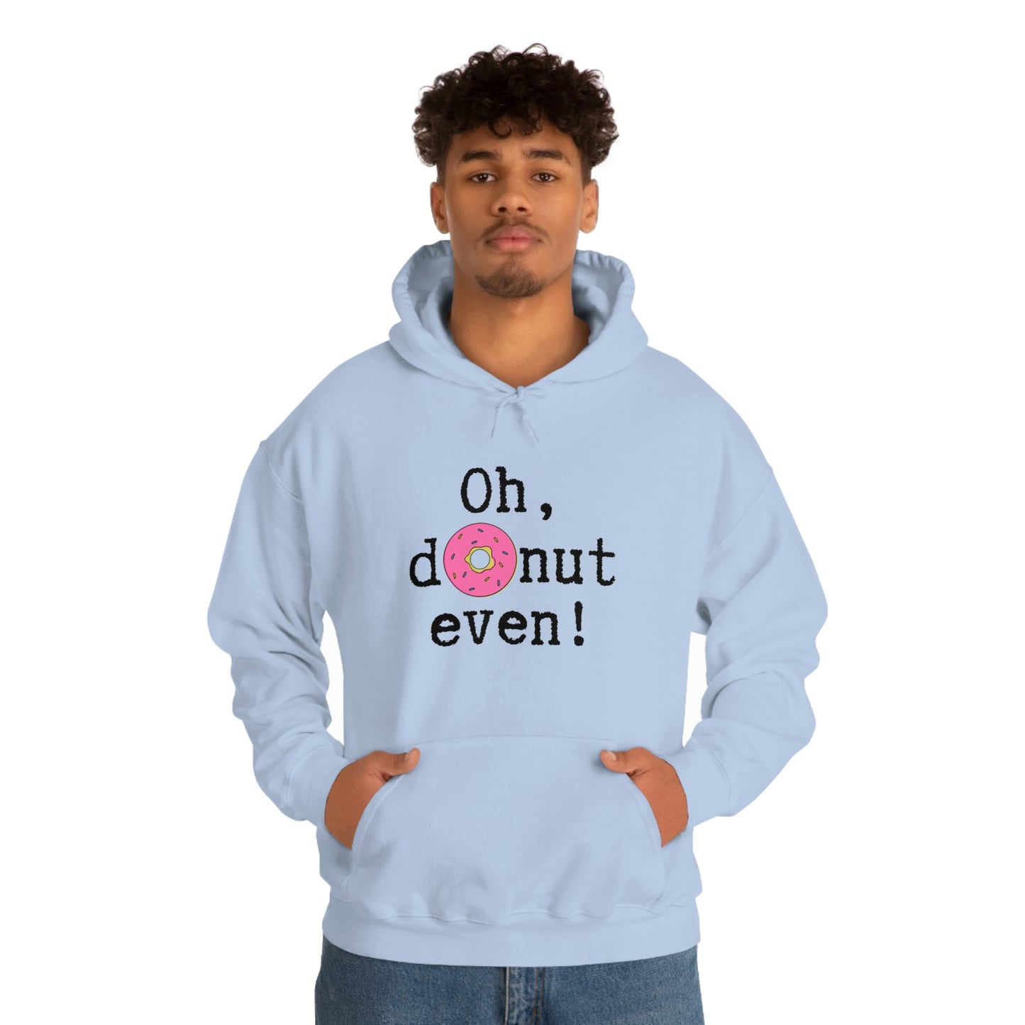 Oh Donut Even Unisex Heavy Blend™ Hooded Sweatshirt
