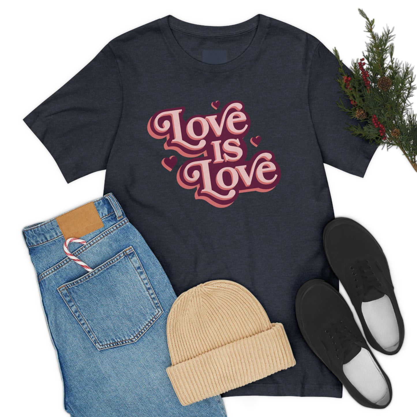 Love is Love Unisex Jersey Short Sleeve Tee