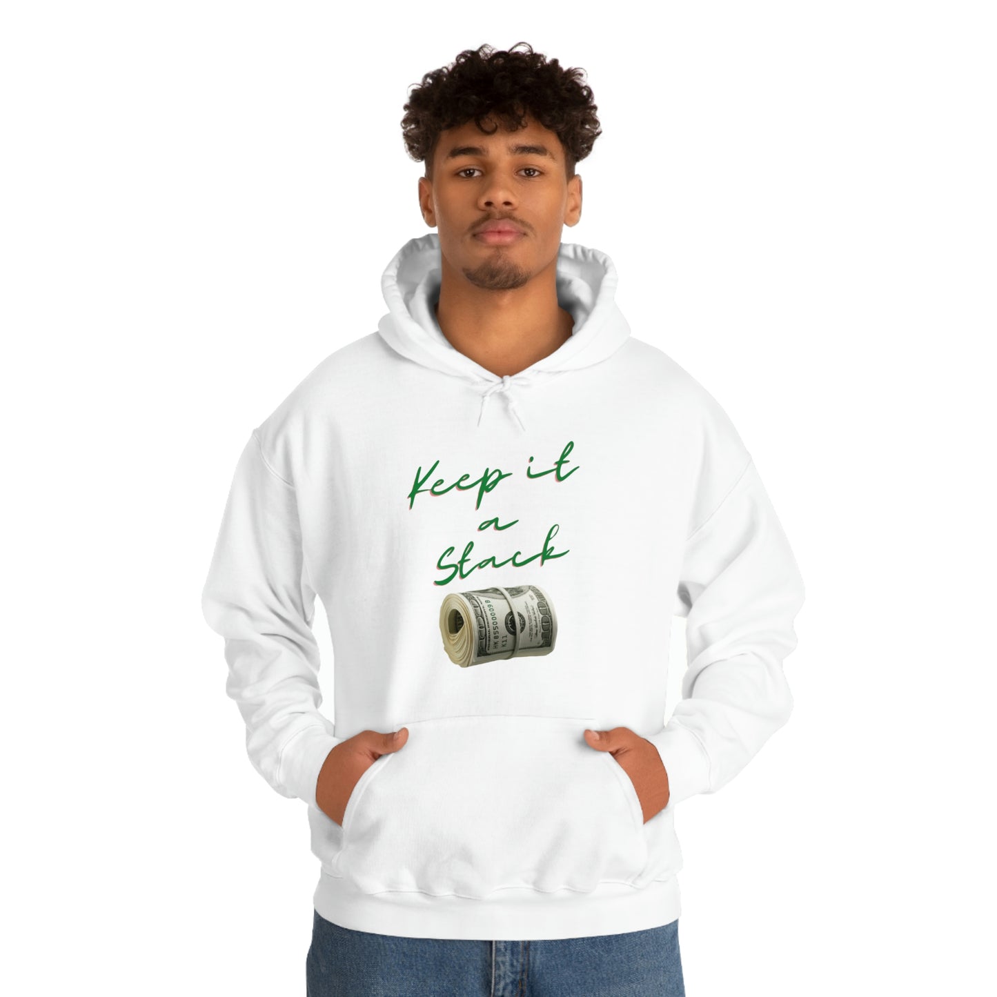 Keep It A Stack Unisex Heavy Blend™ Hooded Sweatshirt
