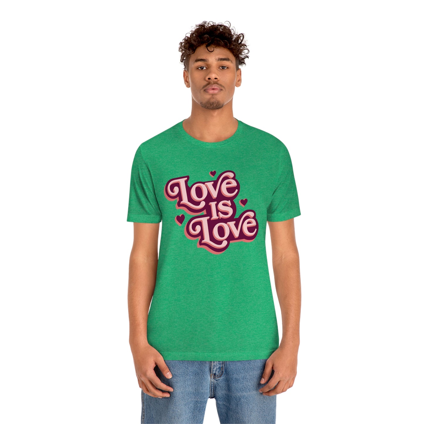 Love is Love Unisex Jersey Short Sleeve Tee