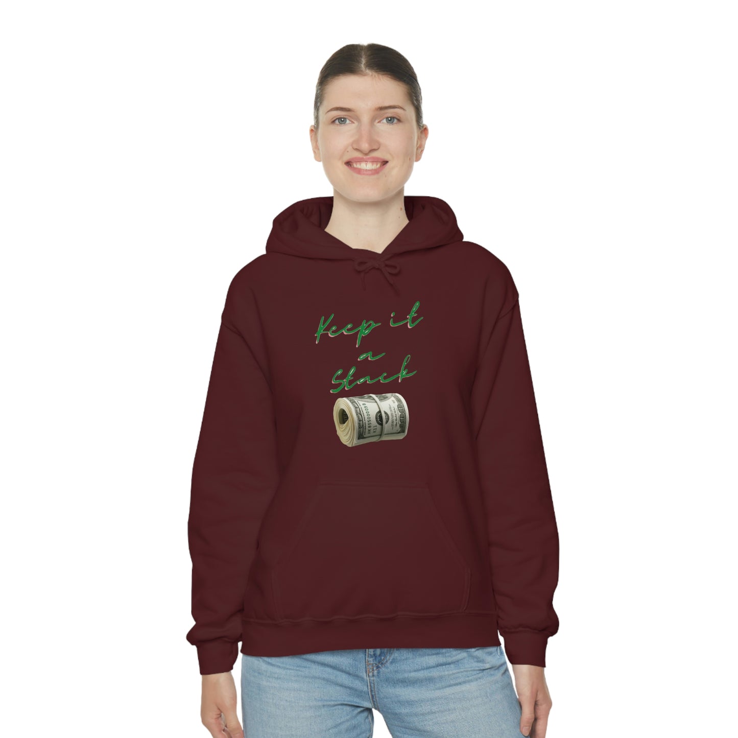 Keep It A Stack Unisex Heavy Blend™ Hooded Sweatshirt