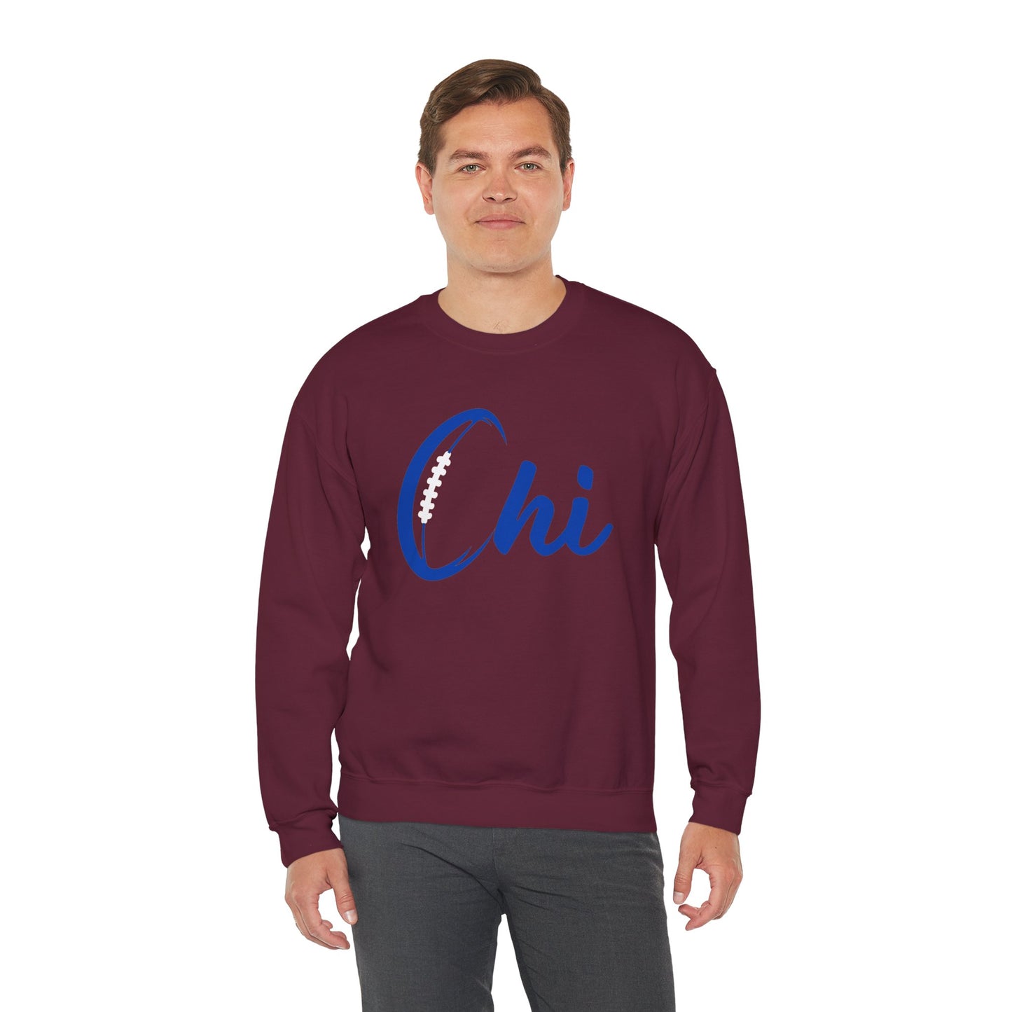 Chi Football Unisex Heavy Blend™ Crewneck Sweatshirt