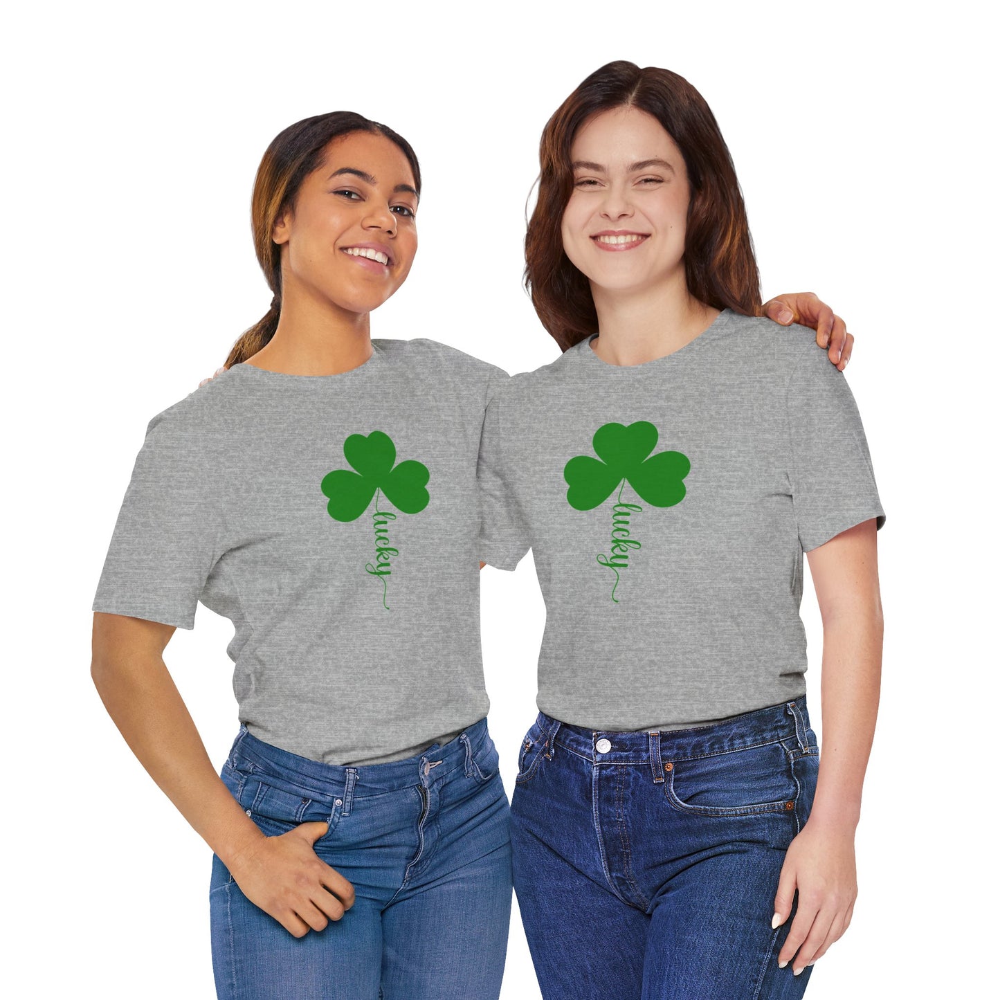 Clover/ Lucky Unisex Jersey Short Sleeve Tee