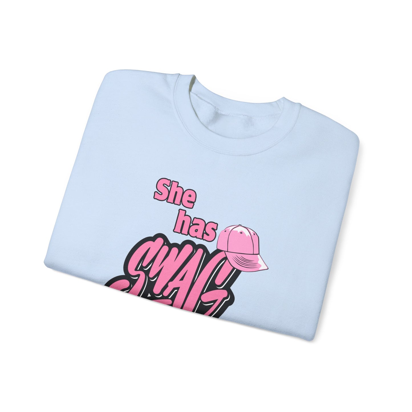 She Has Swag Unisex Heavy Blend™ Crewneck Sweatshirt