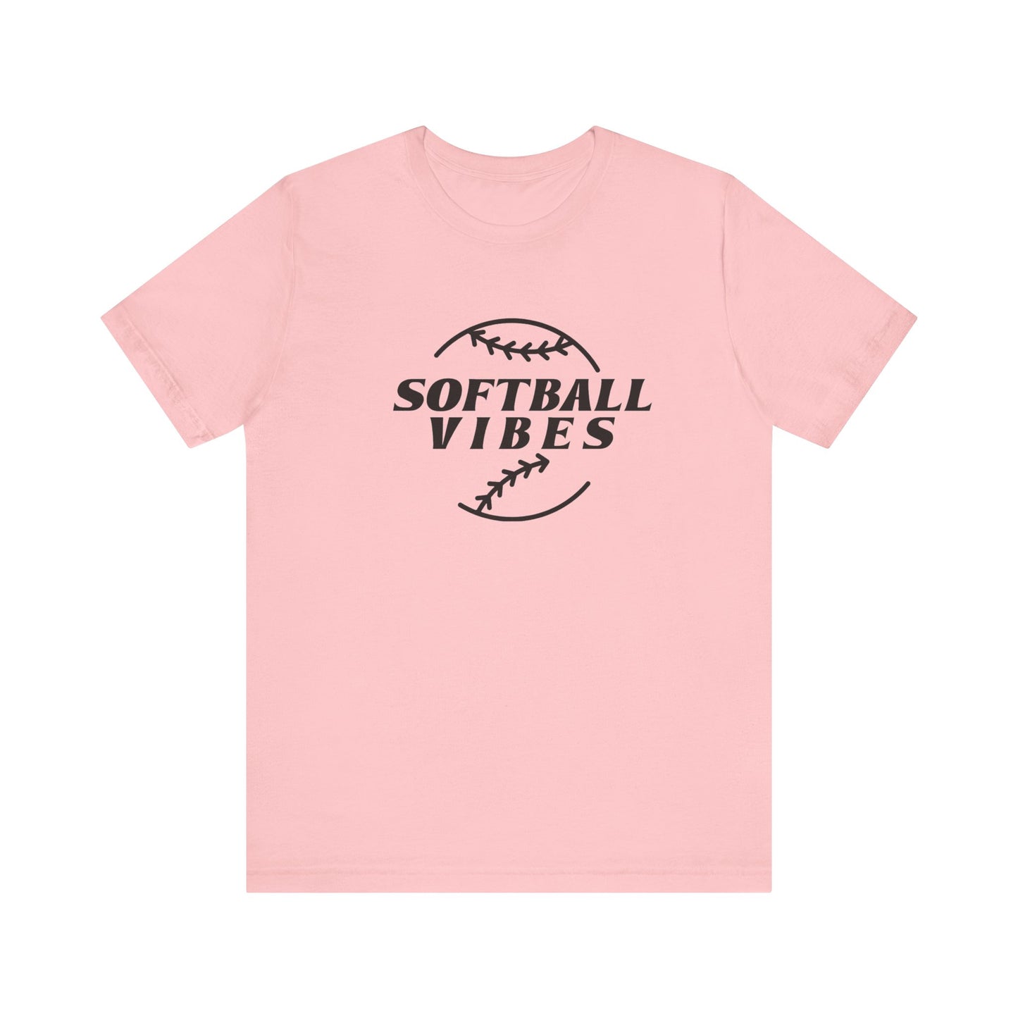 Softball Vibes Unisex Jersey Short Sleeve Tee