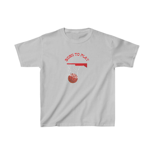 Kids Born to Play Heavy Cotton™ Tee