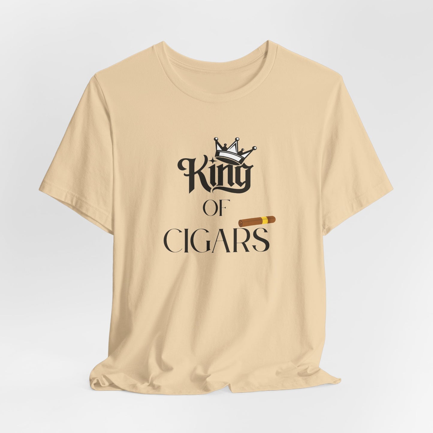 Cigars/ King of Cigars Unisex Jersey Short Sleeve Tee