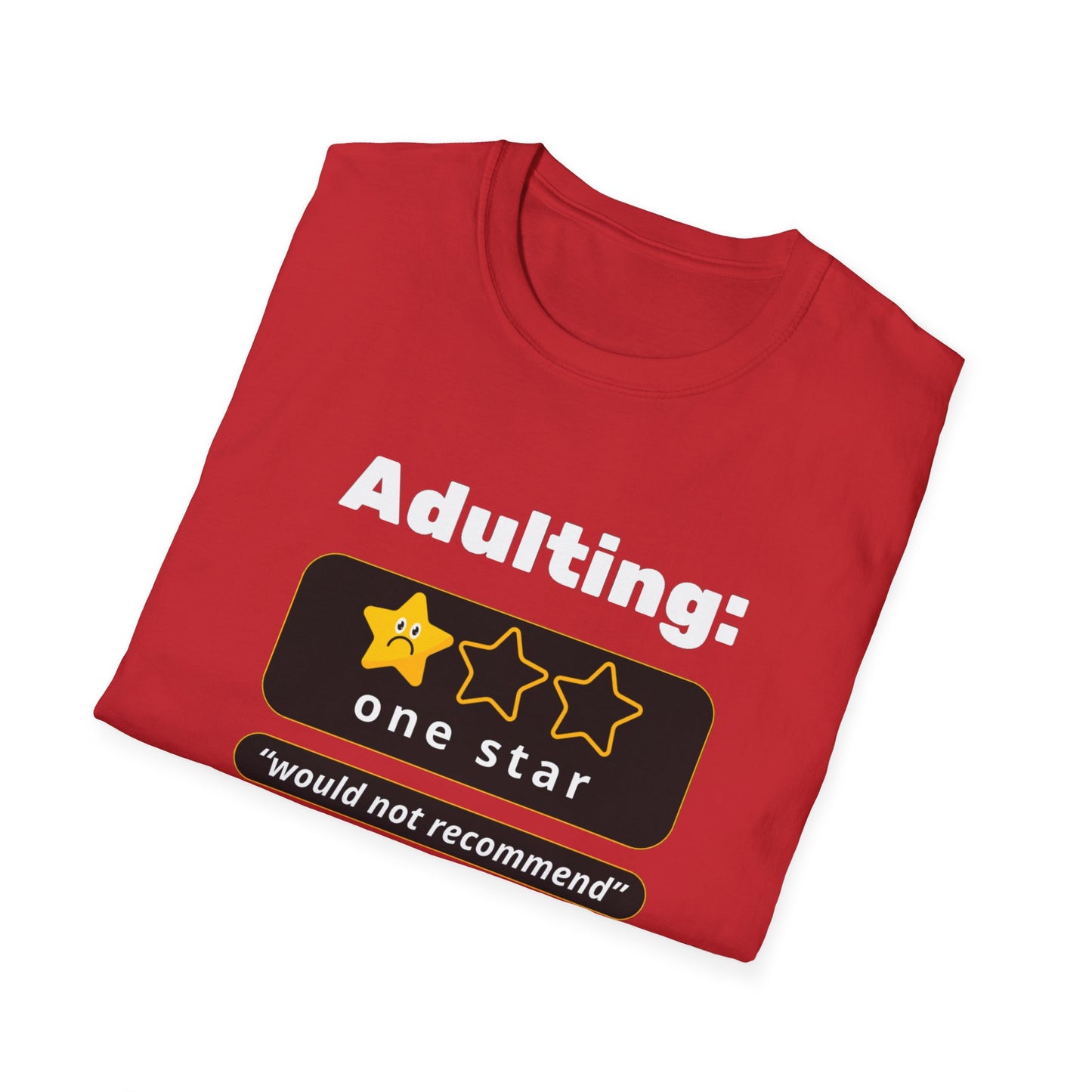 Adulting Unisex Softstyle T-Shirt