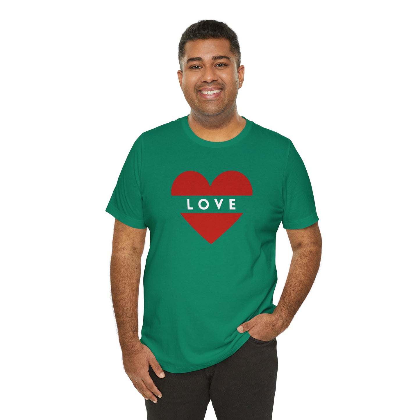 Love Unisex Jersey Short Sleeve Tee