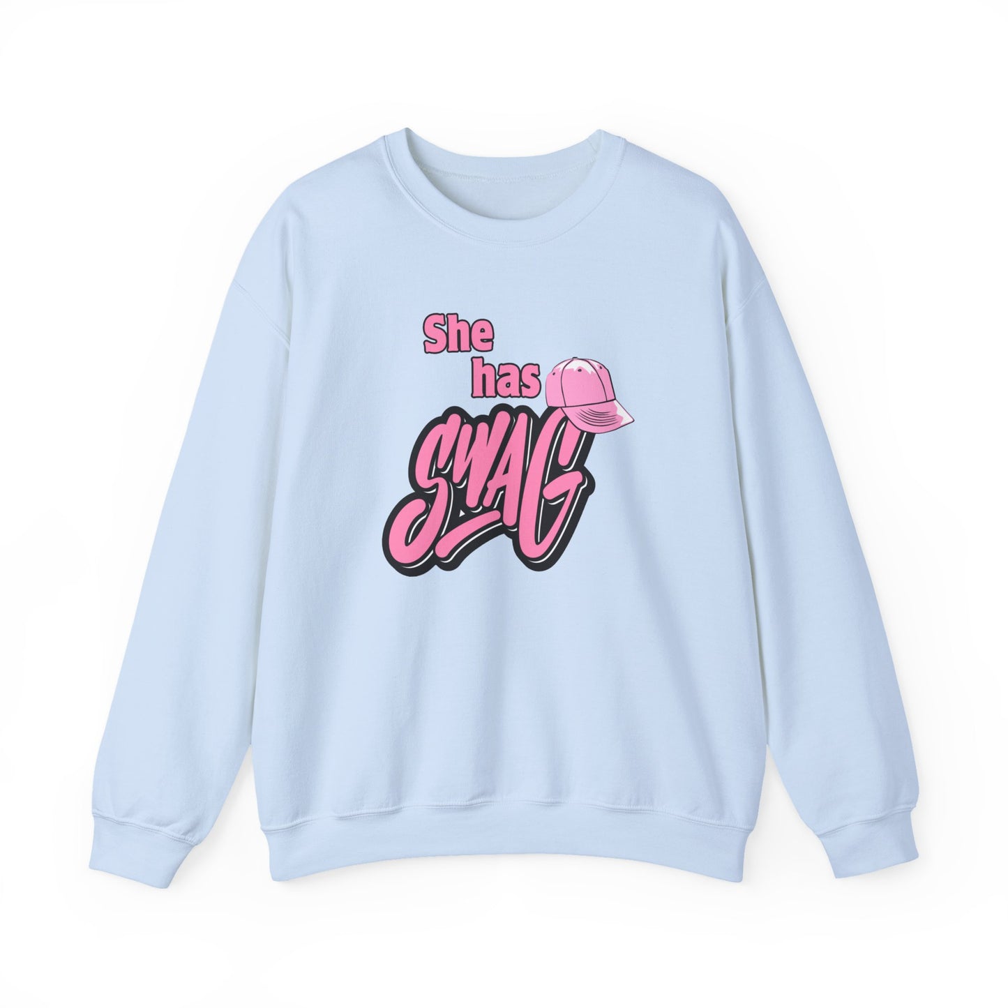 She Has Swag Unisex Heavy Blend™ Crewneck Sweatshirt