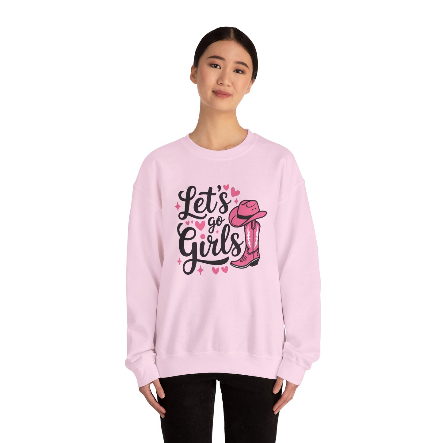 Let's Go Girls Unisex Heavy Blend™ Crewneck Sweatshirt
