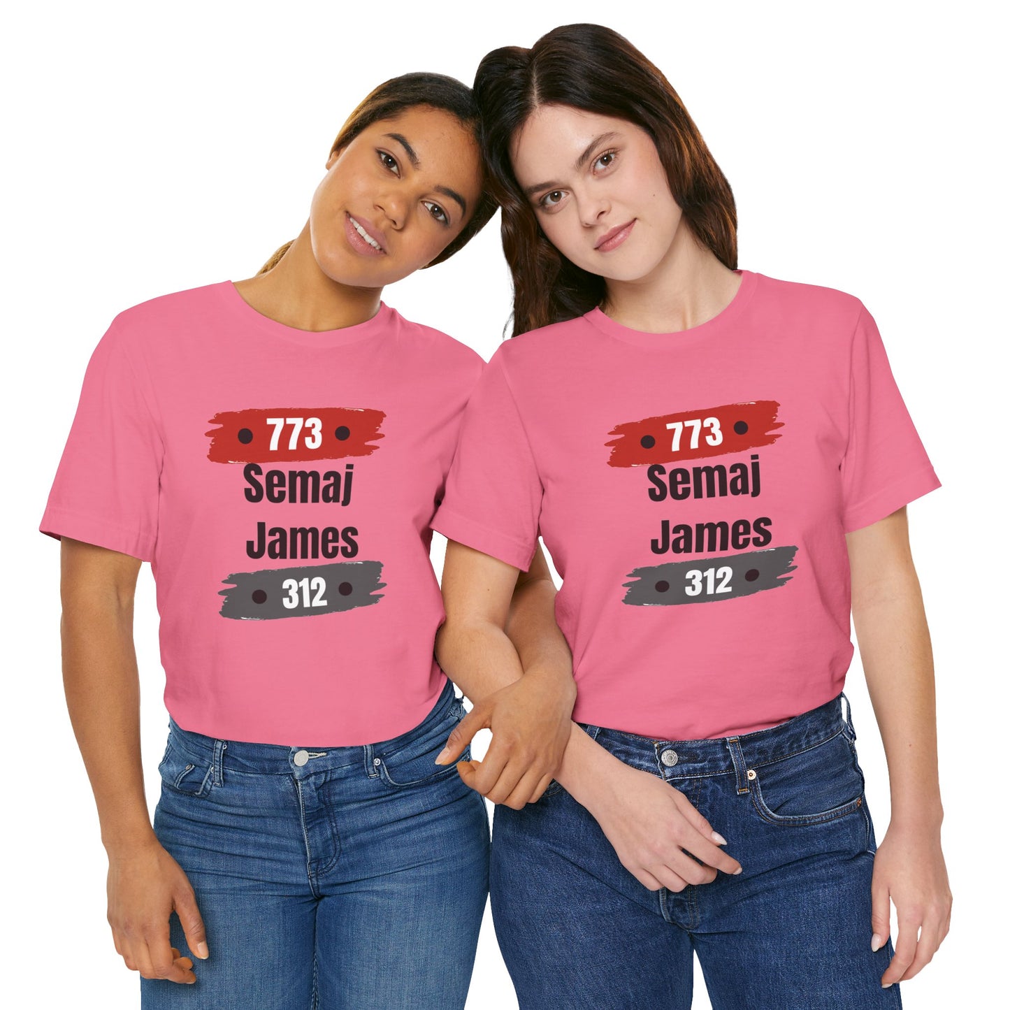 Semaj James 773/312 Unisex Short Sleeve Tee