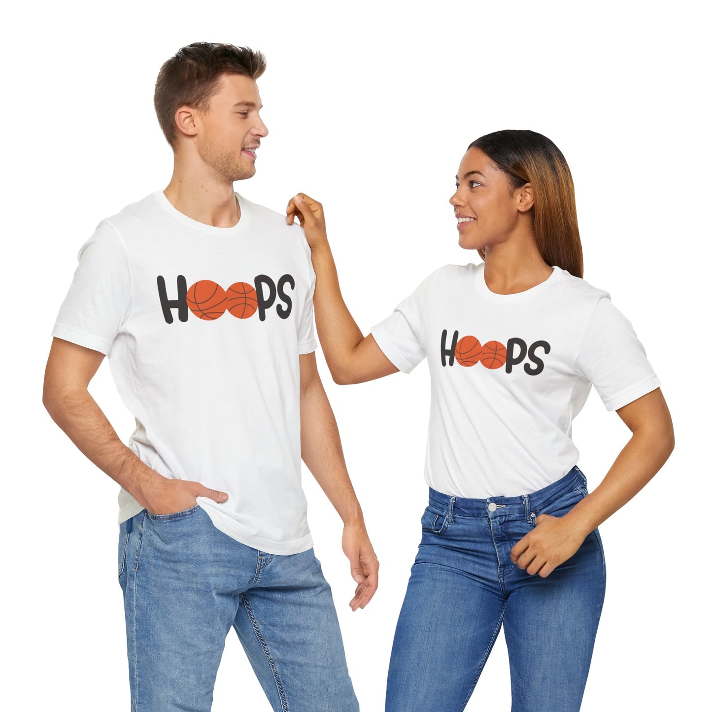 Hoops Unisex Jersey Short Sleeve Tee