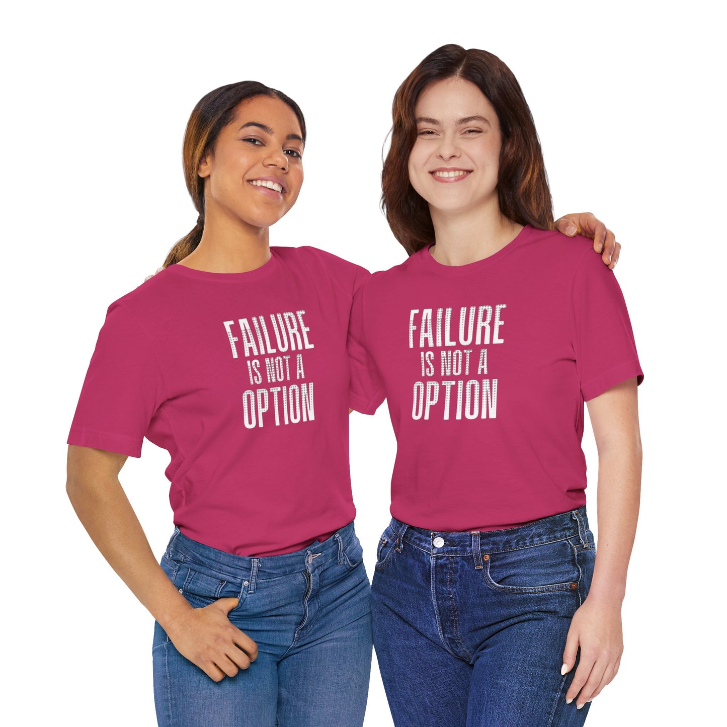 Failure is Not a Option Unisex Jersey Short Sleeve Tee