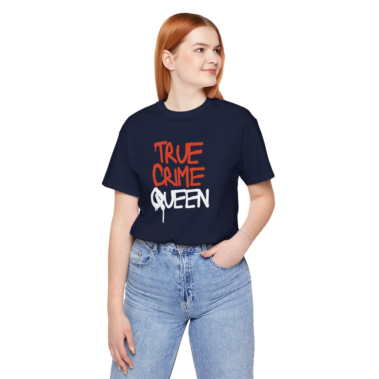 True Crime Queen Unisex Jersey Short Sleeve Tee