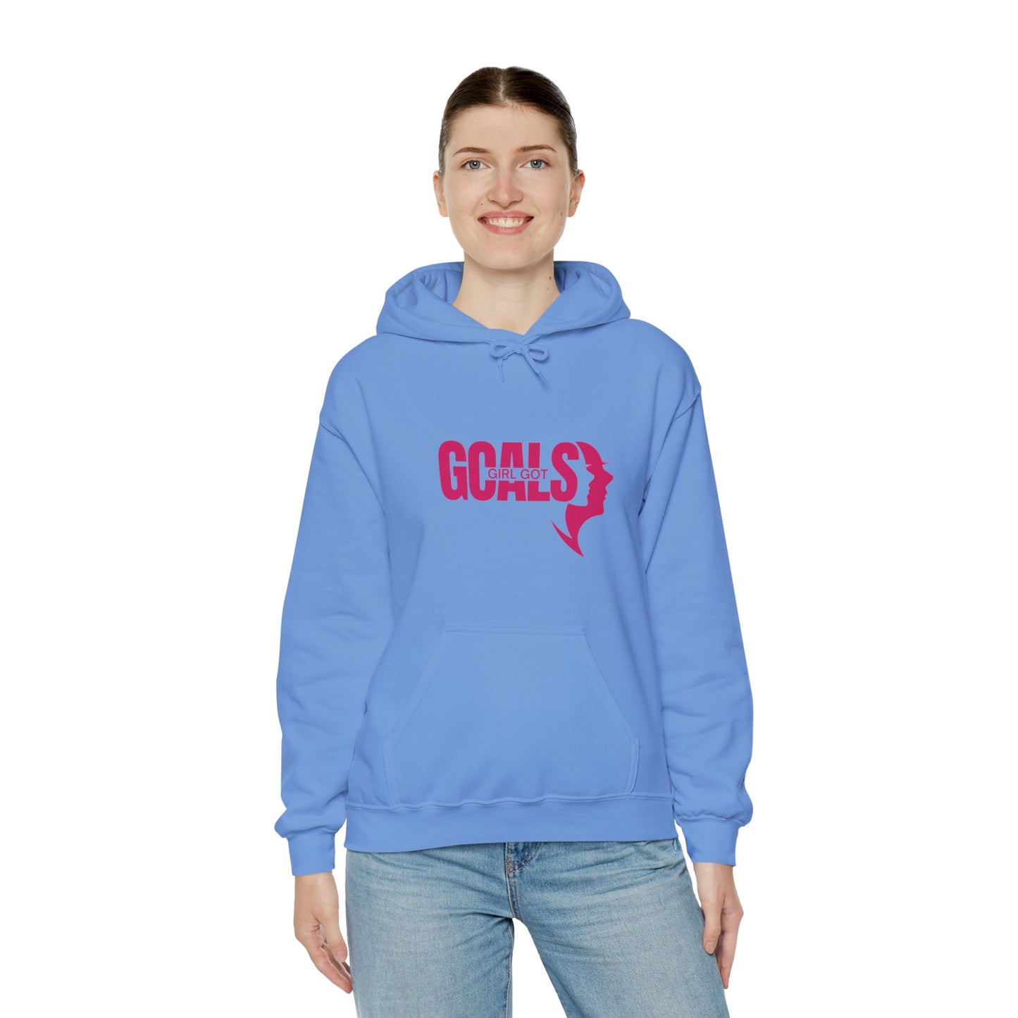 Girl Got Goals Unisex Heavy Blend™ Hooded Sweatshirt