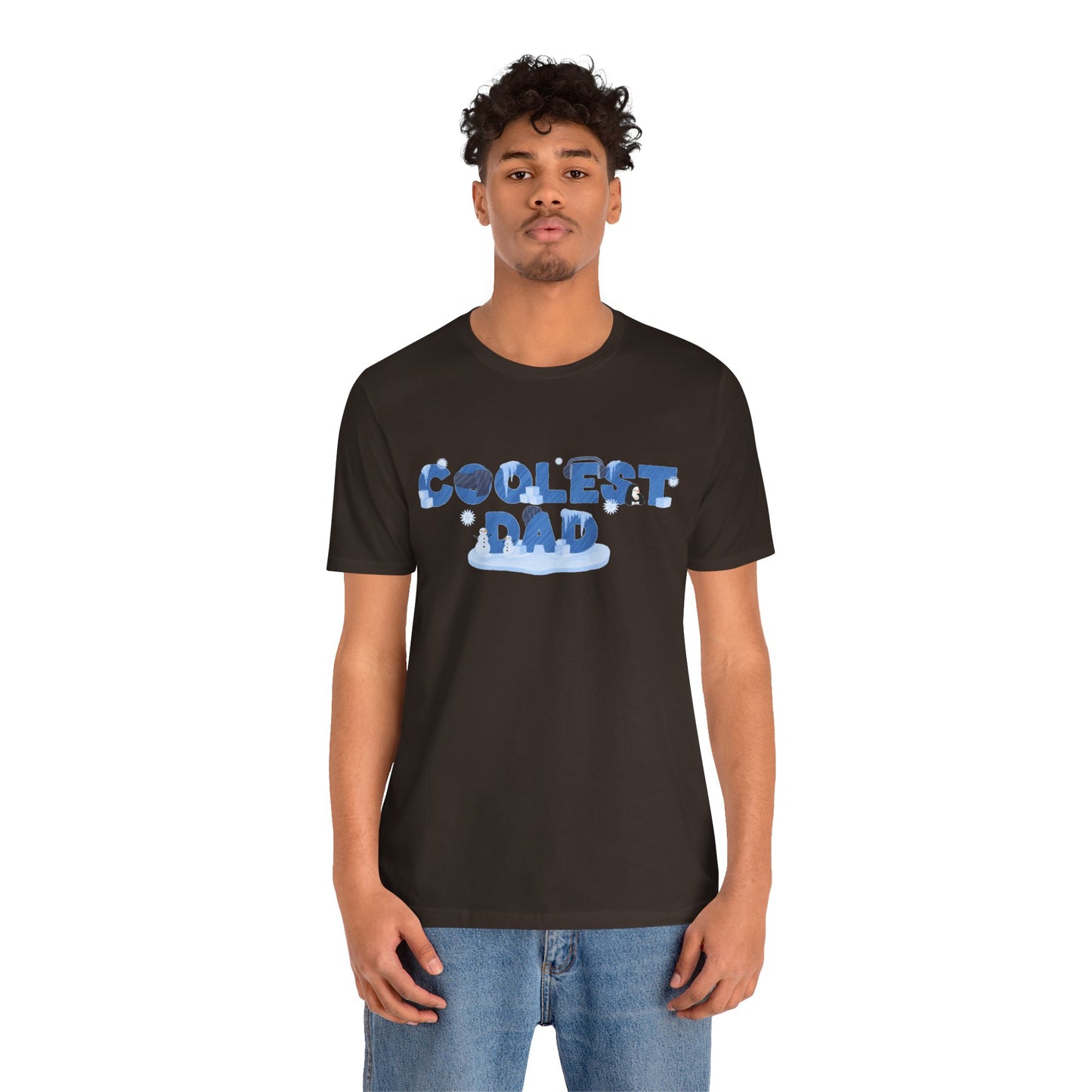 Dad/ Coolest Dad Unisex Jersey Short Sleeve Tee