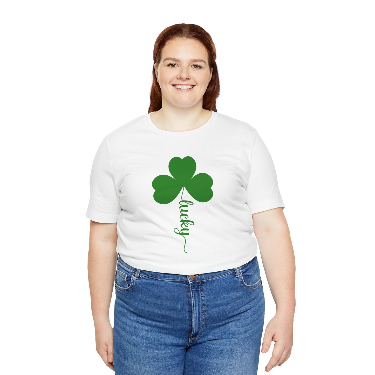 Clover/ Lucky Unisex Jersey Short Sleeve Tee