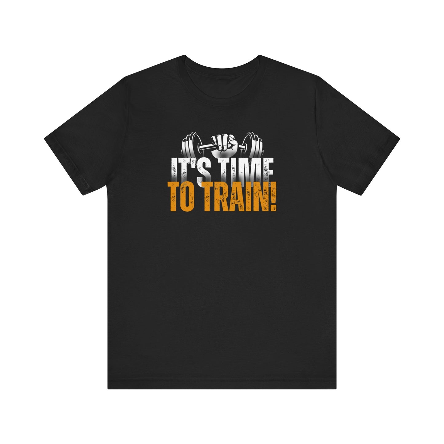 Gym\ It's Time To Train Unisex Jersey Short Sleeve Tee