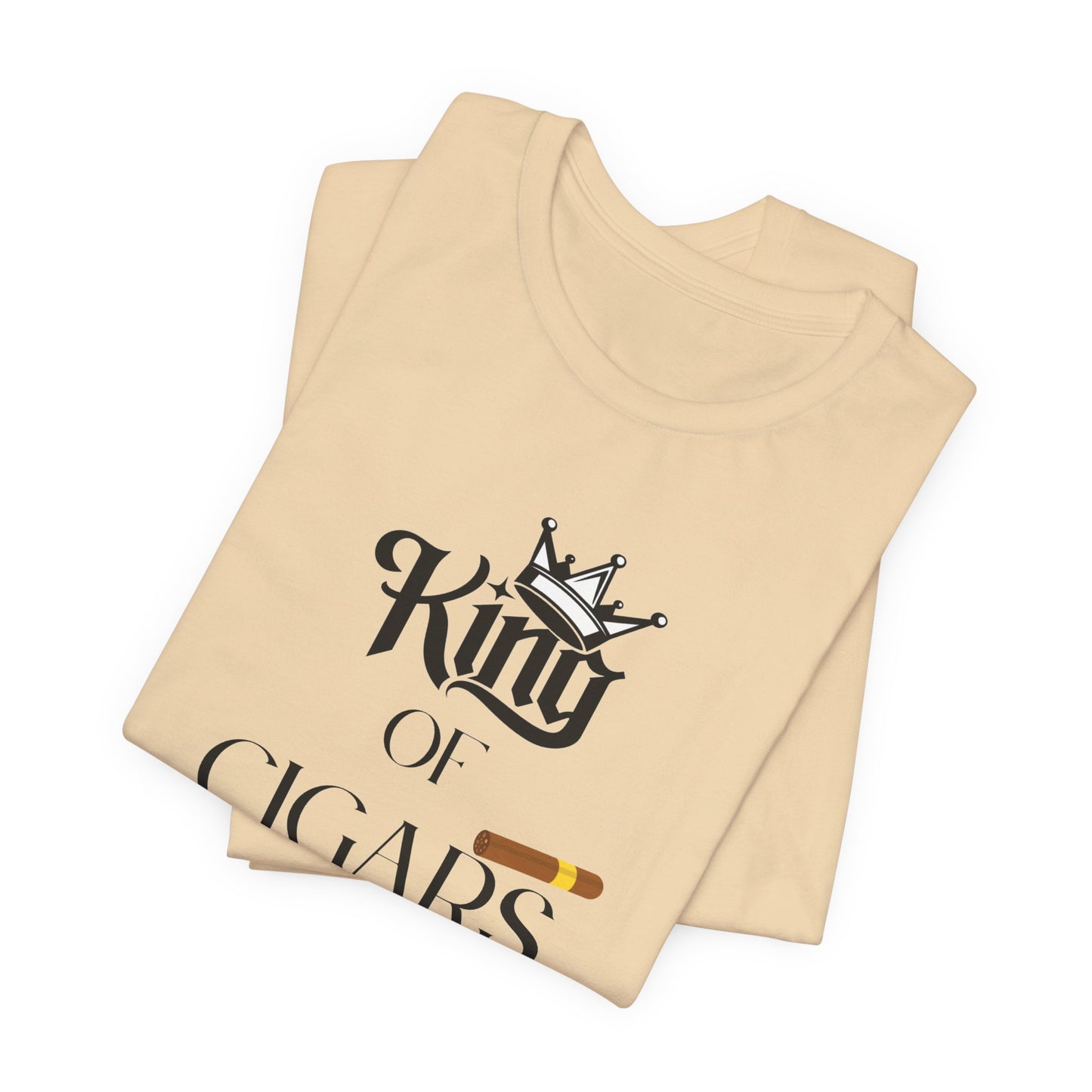 Cigars/ King of Cigars Unisex Jersey Short Sleeve Tee