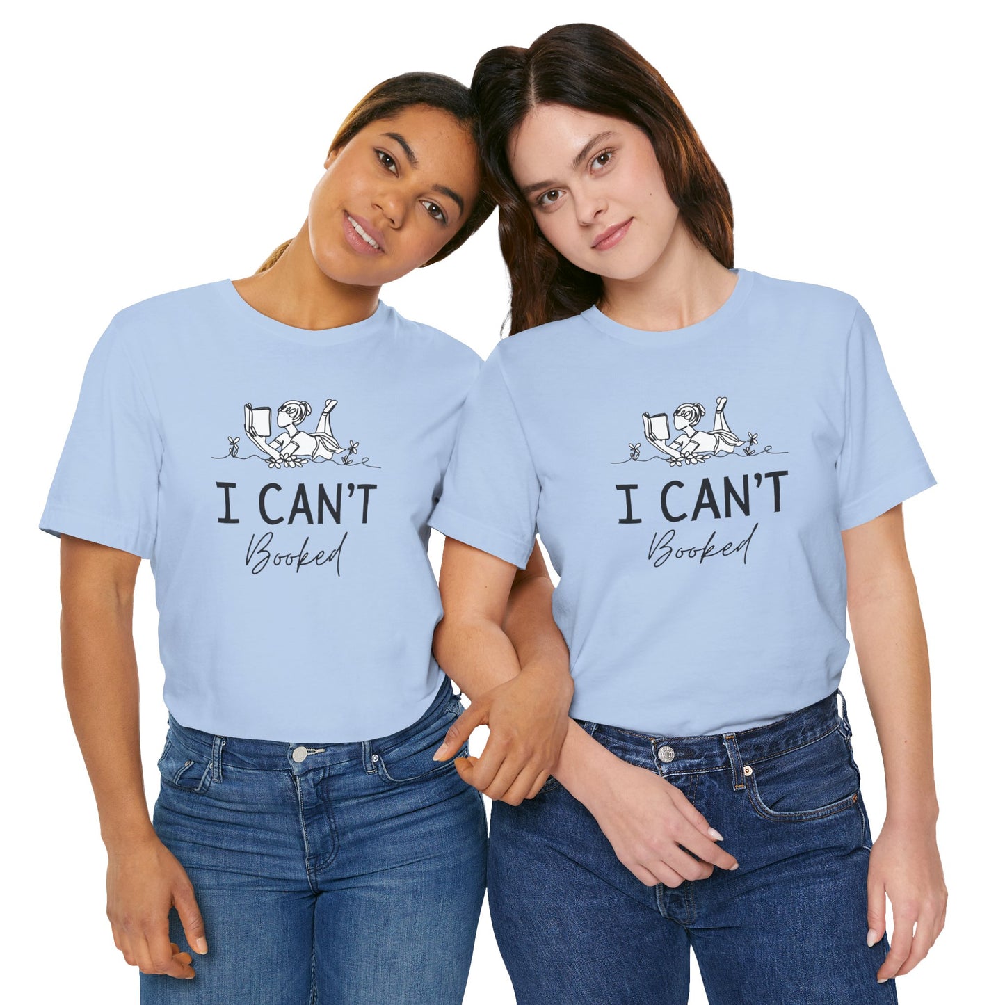 Books/ I Can't I'm Booked Unisex Jersey Short Sleeve Tee