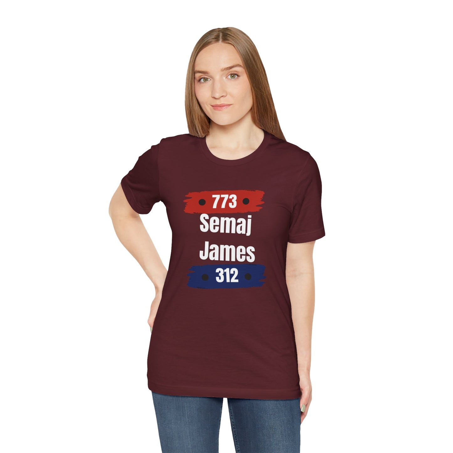 Semaj James 773/312 Unisex Short Sleeve Tee