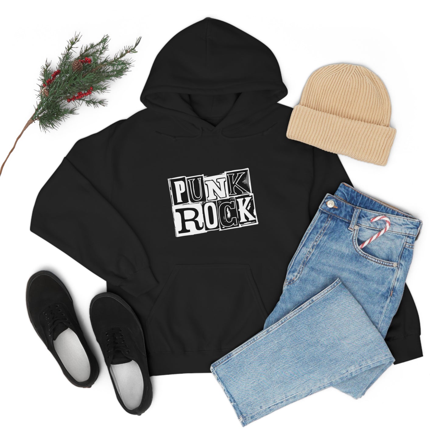 Punk Rock Unisex Heavy Blend™ Hooded Sweatshirt