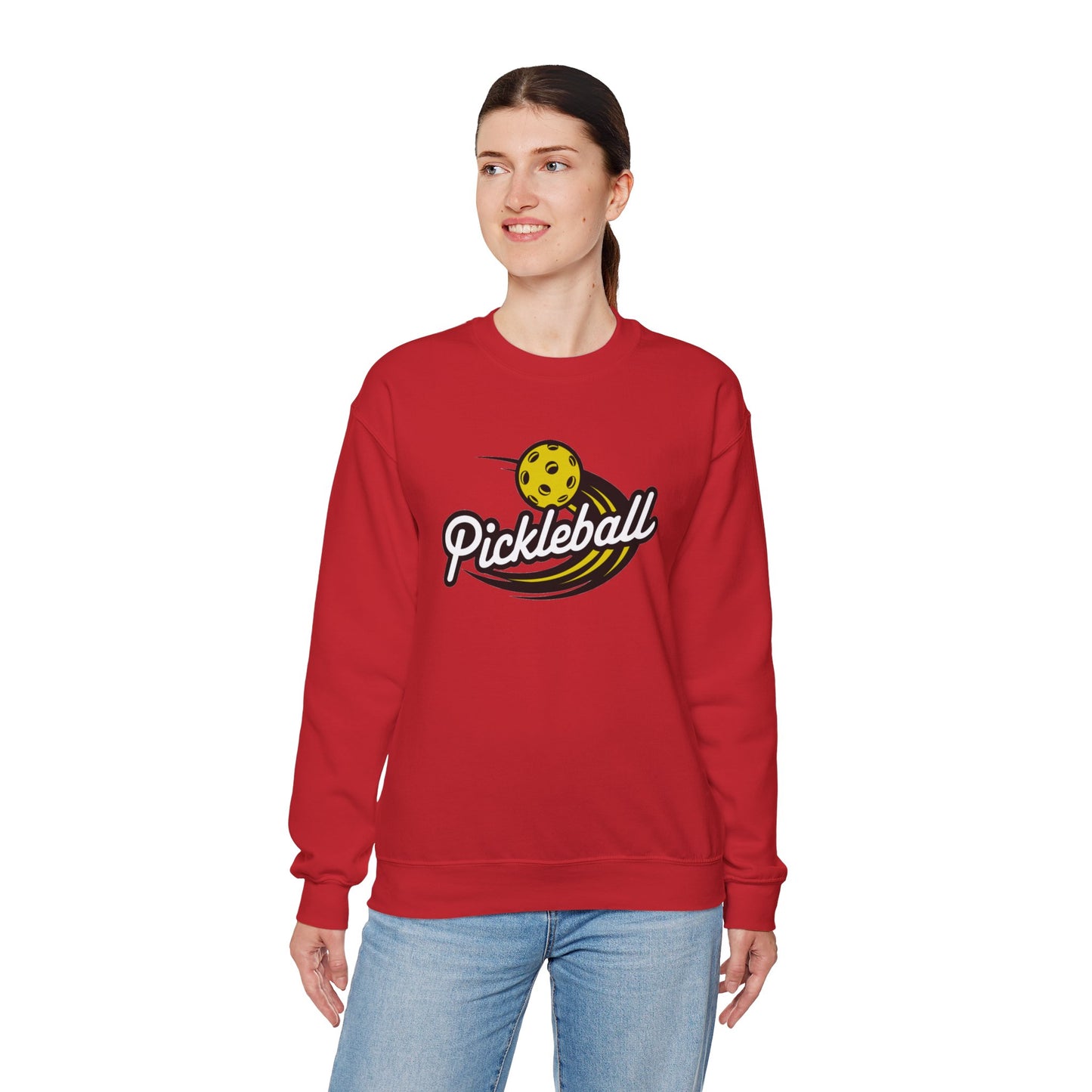 Pickleball Unisex Heavy Blend™ Crewneck Sweatshirt