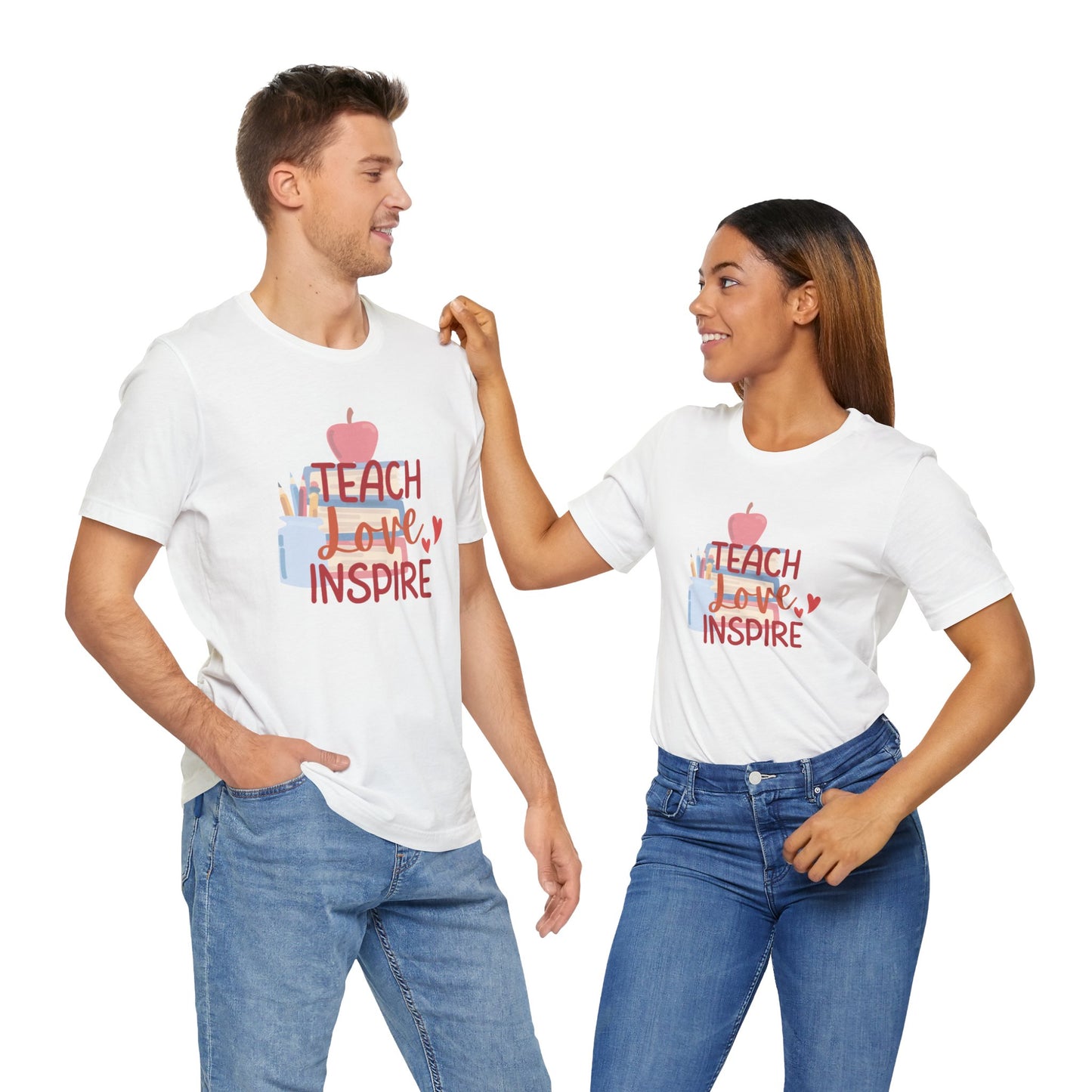 Teach Love Inspire Unisex Jersey Short Sleeve Tee