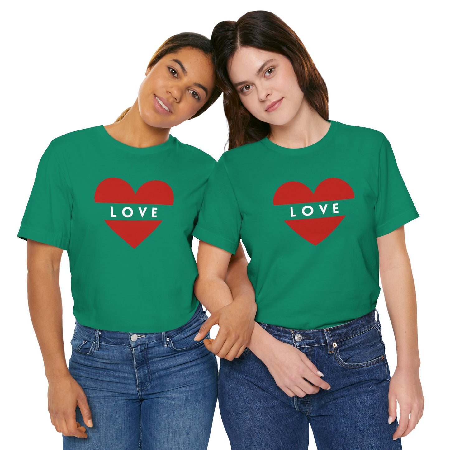 Love Unisex Jersey Short Sleeve Tee