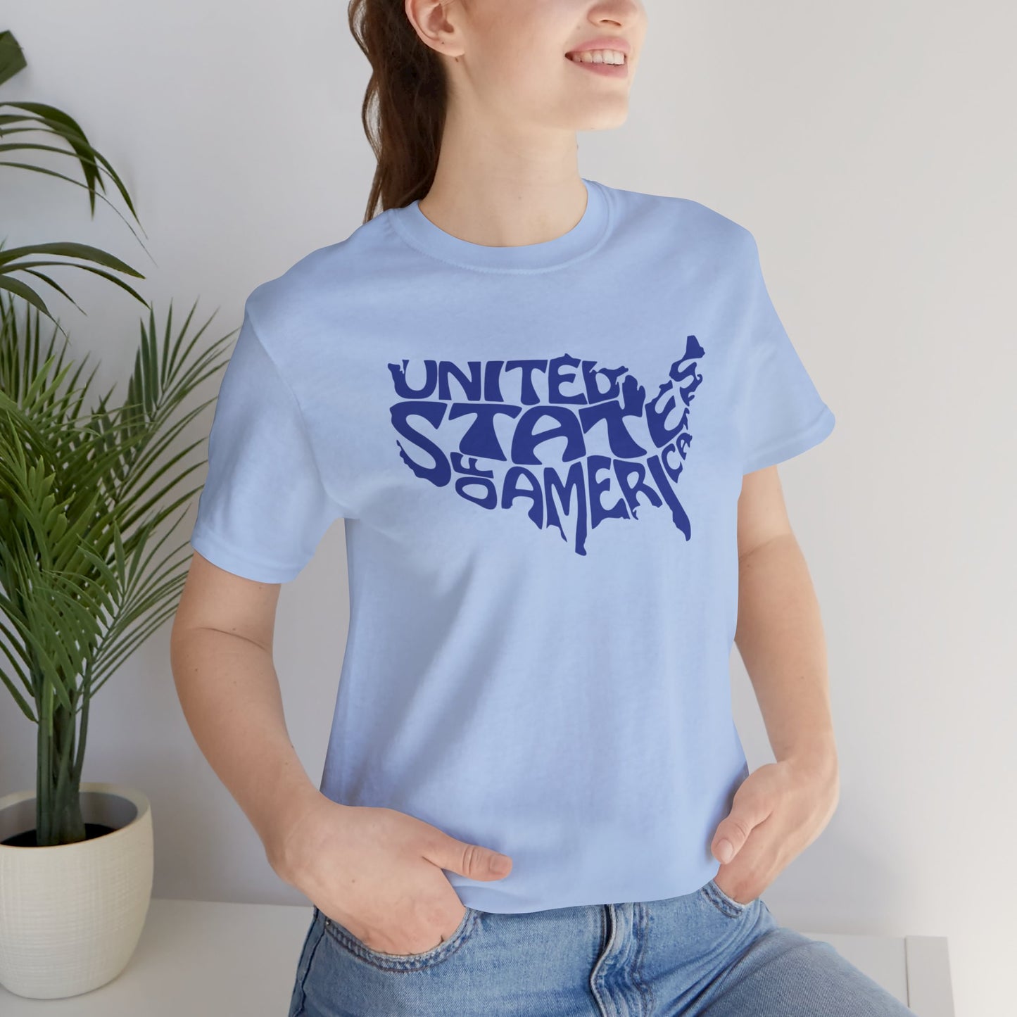 United States of America Unisex Jersey Short Sleeve Tee