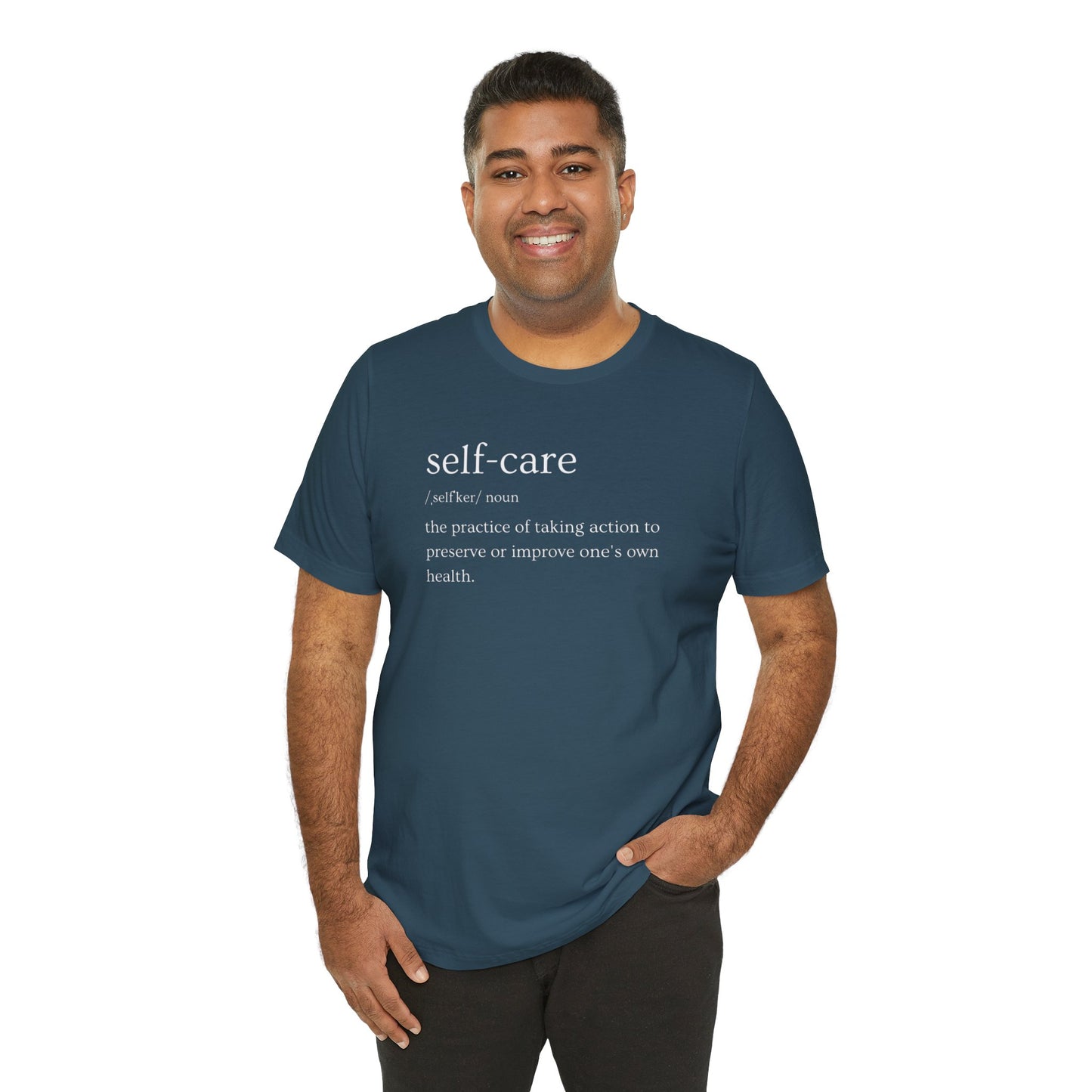 Self-Care Unisex Jersey Short Sleeve Tee