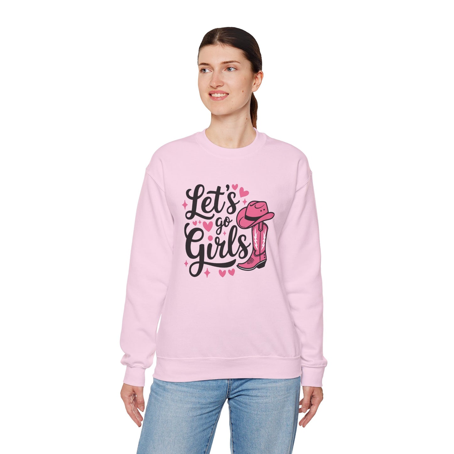 Let's Go Girls Unisex Heavy Blend™ Crewneck Sweatshirt