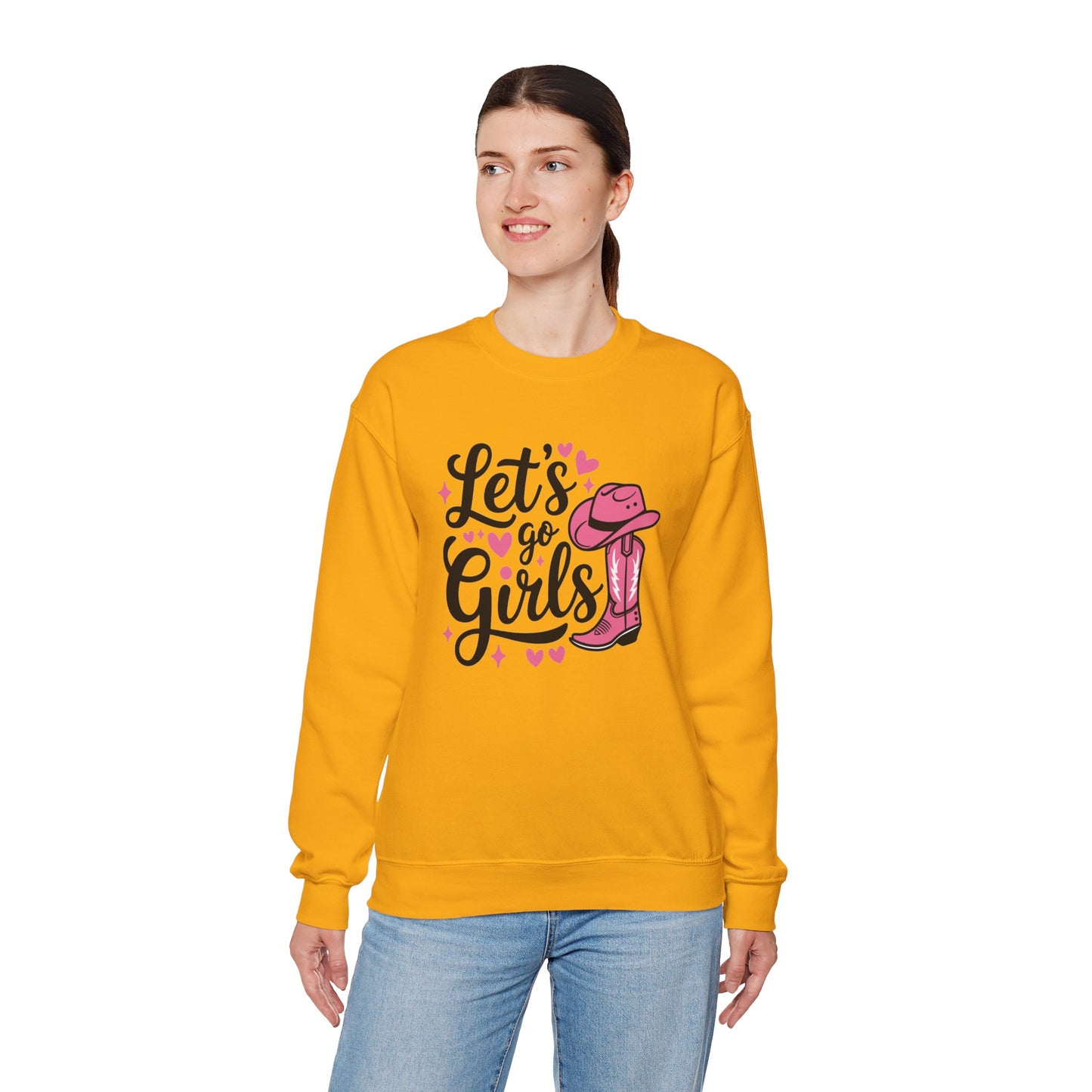 Let's Go Girls Unisex Heavy Blend™ Crewneck Sweatshirt