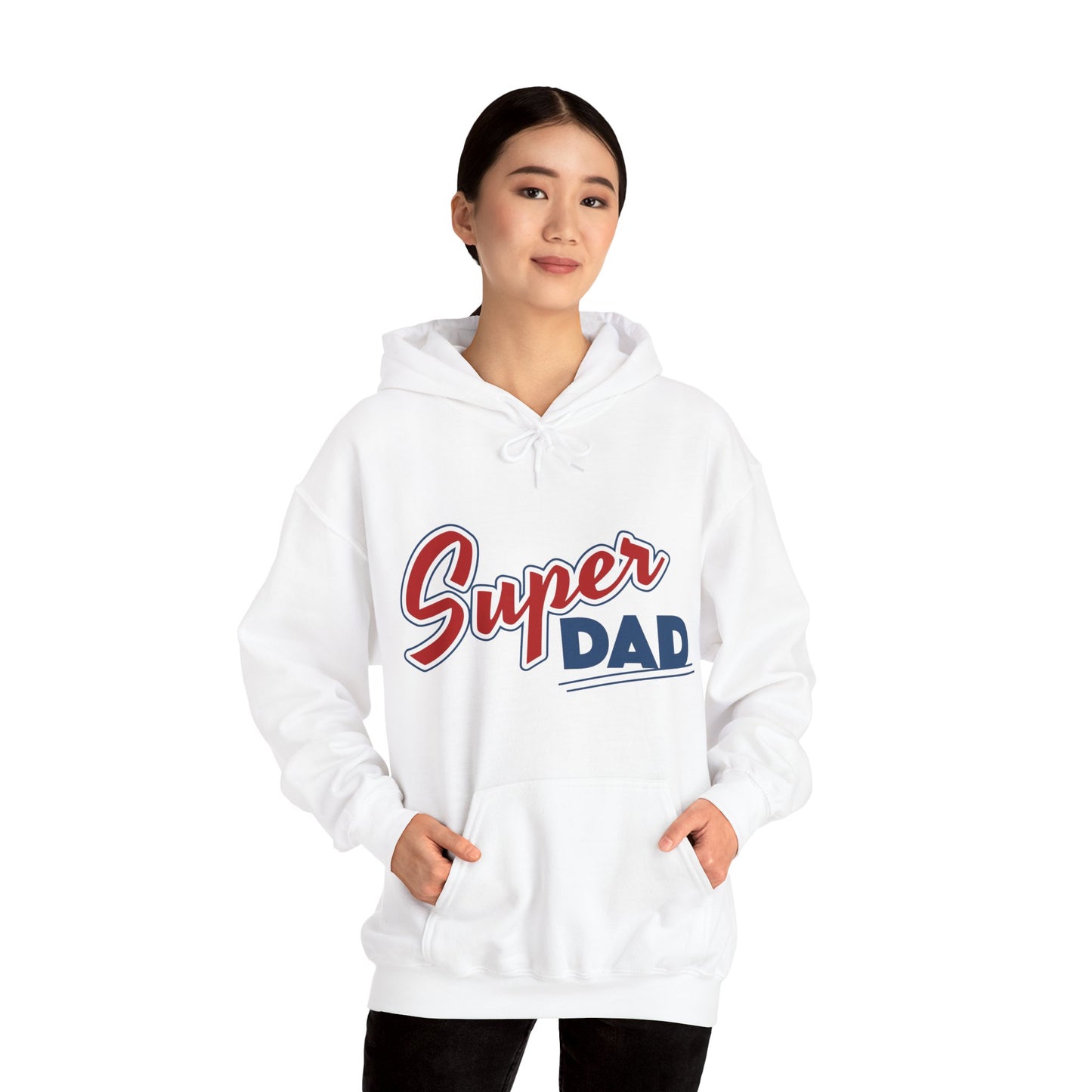 Super Dad Unisex Heavy Blend™ Hooded Sweatshirt