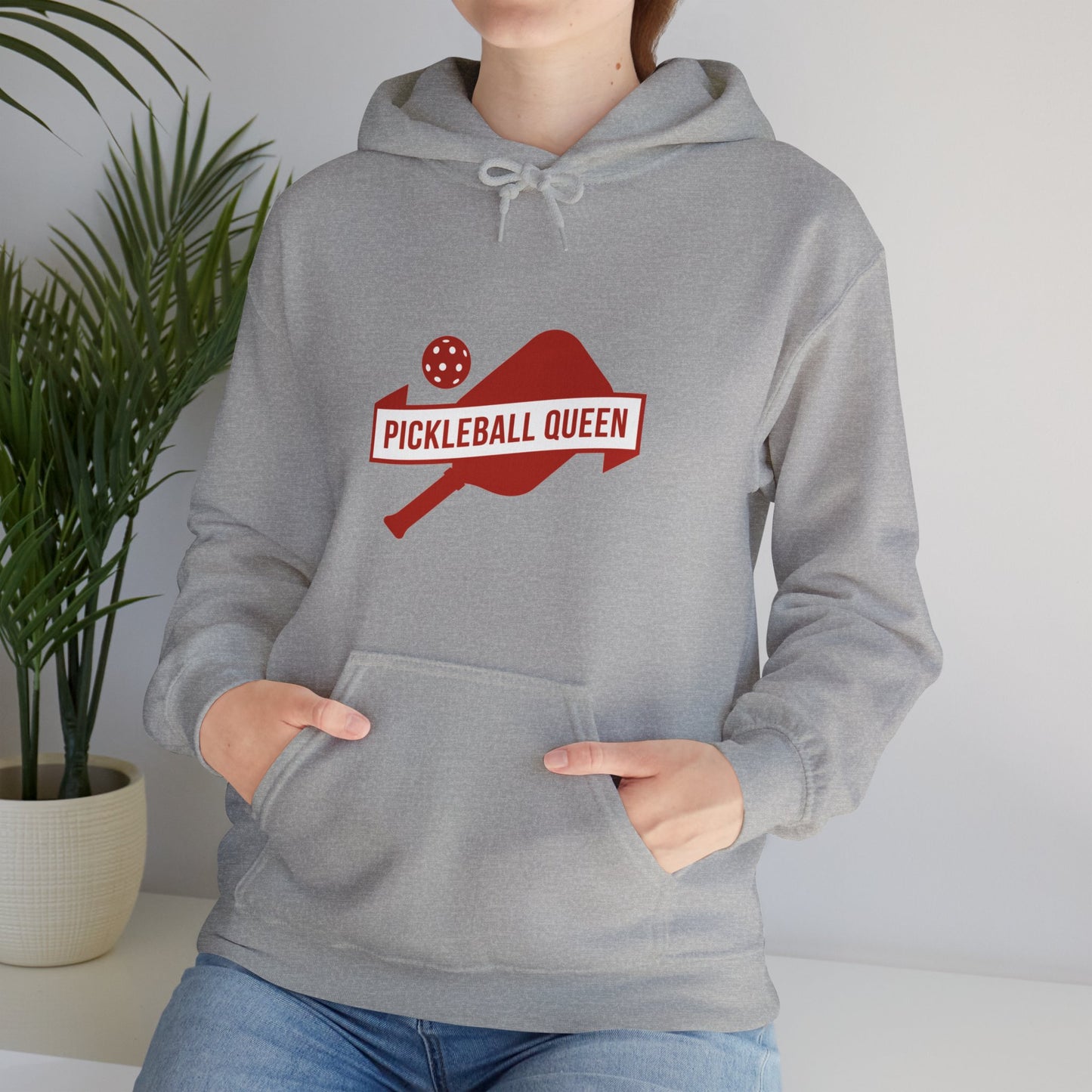 Pickleball Queen Unisex Heavy Blend™ Hooded Sweatshirt